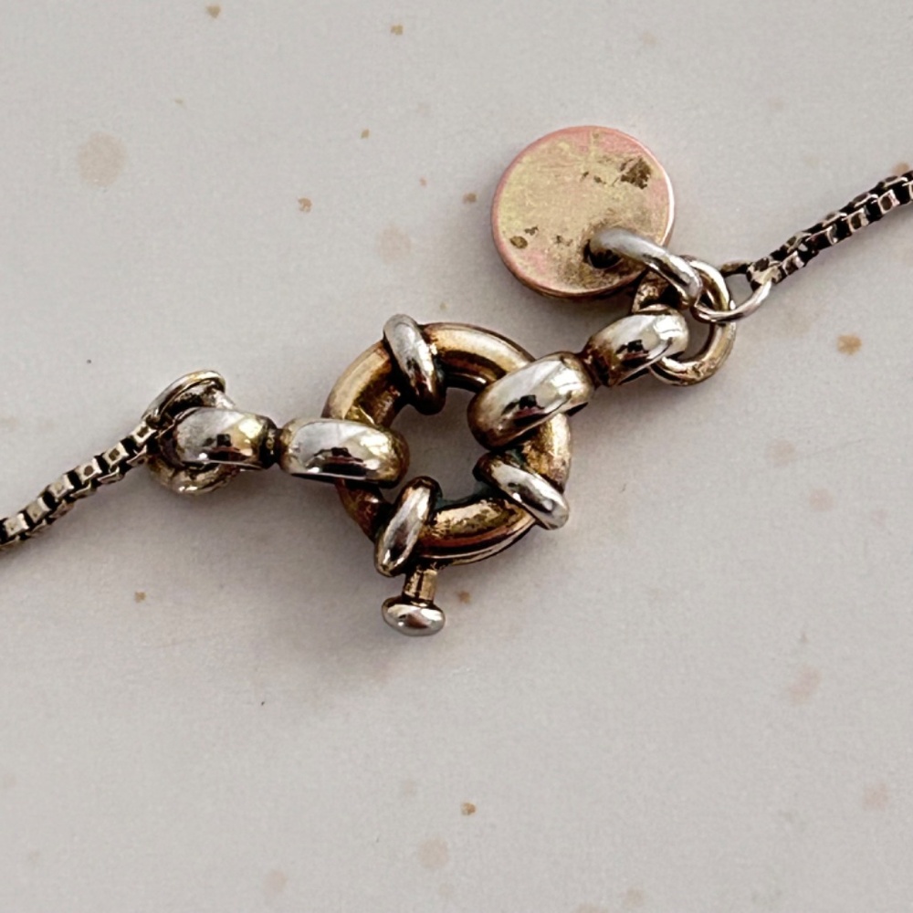 MADEWELL Arrowstack Vintage Chevron Layered Necklace Gold and Black Toned - Picture 7 of 11